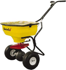 Trynex - 100 Lb Polyethylene Walk Behind Broadcast Landscape Spreader - 10" Pneumatic Wheels - Makers Industrial Supply