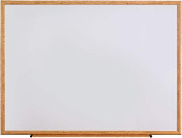 Universal One - 36" High x 48" Wide Dry Erase - Melamine, Includes Mounting Kit - Makers Industrial Supply