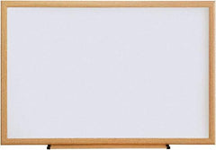 Universal One - 24" High x 36" Wide Dry Erase - Melamine, Includes Mounting Kit - Makers Industrial Supply