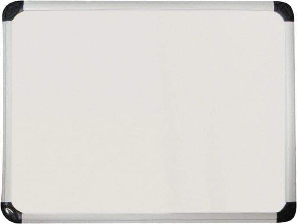 Universal One - 36" High x 48" Wide Magnetic Dry Erase Board - Porcelain/Steel, Includes Accessory Tray & Rail & Mounting Kit - Makers Industrial Supply