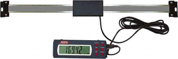 SPI - Electronic Linear Scales Maximum Measurement (Inch): 6 Horizontal or Vertical: Horizontal, Vertical - Makers Industrial Supply