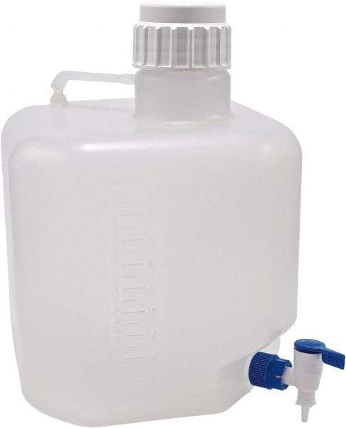 Dynalon Labware - 20,000 mL Carboy - Polypropylene, Translucent, 16-1/2" High x 11.8" Diam, 90mm Cap - Makers Industrial Supply