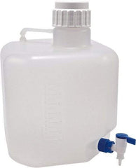 Dynalon Labware - 20,000 mL Carboy - Polypropylene, Translucent, 16-1/2" High x 11.8" Diam, 90mm Cap - Makers Industrial Supply