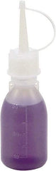 Dynalon Labware - 250 mL Dispensing Bottle - Polyethylene, Translucent, 5.1" High x 1-1/2" Diam, 15mm Cap - Makers Industrial Supply