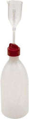 Dynalon Labware - 500 mL Dispensing Bottle - Polyethylene, Translucent, 12.8" High x 3" Diam - Makers Industrial Supply