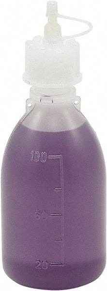 Dynalon Labware - 100 mL Dispensing Bottle - Polyethylene, Translucent, 5" High x 1.9" Diam, 15mm Cap - Makers Industrial Supply