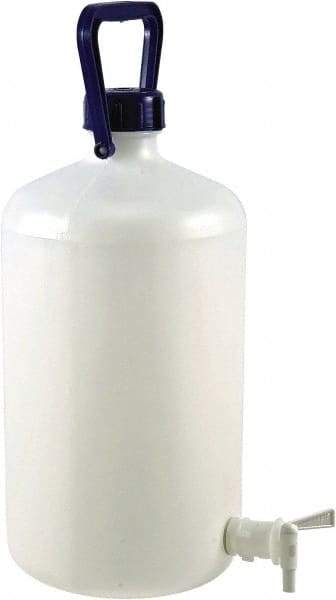 Dynalon Labware - 10,000 mL Carboy - Polyethylene, Translucent, 8.3" High x 8.3" Diam - Makers Industrial Supply