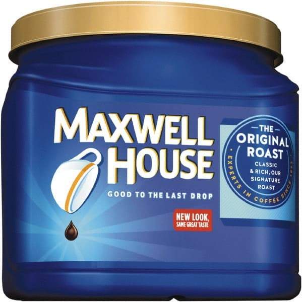 Maxwell House - Coffee, Ground, Original Roast, 30.6 oz Canister - Makers Industrial Supply