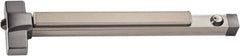 Ability One - 3" OAL Nonhanded Panic Rated Flatbar - Satin Stainless Steel Finish, 6200 Series - Makers Industrial Supply