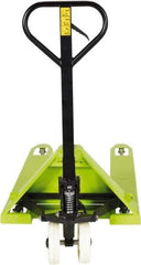 Vestil - 5,500 Lb Capacity, 7-3/4" Lift Hand Pallet Truck - 3-1/4" to 7-3/4" Lift Height, 48" Fork Length x 27" Fork Width, 27" Overall Width - Makers Industrial Supply