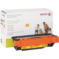 Xerox - Yellow Toner Cartridge - Use with HP Color LaserJet Enterprise 500 MFP, M551, M575, M570 - Makers Industrial Supply