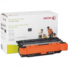 Xerox - Black Toner Cartridge - Use with HP Color LaserJet CP4025, CP4525, CM4540 - Makers Industrial Supply