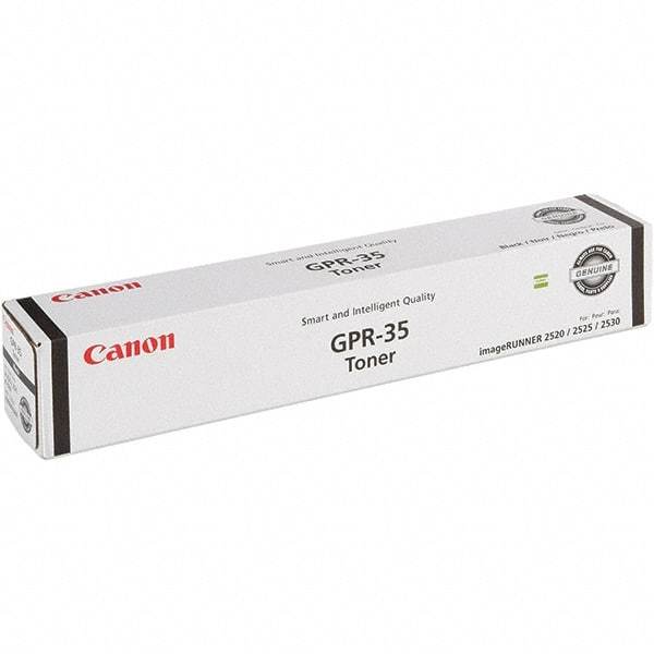 Canon - Black Toner Cartridge - Use with Canon imageRUNNER 2530, 2525 - Makers Industrial Supply