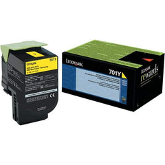 Lexmark - Yellow Toner Cartridge - Use with Lexmark CS310dn, CS310n, CS410n - Makers Industrial Supply