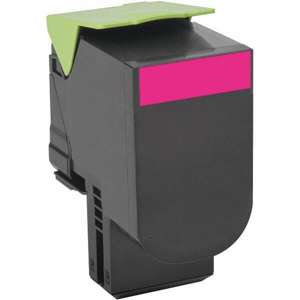 Lexmark - Magenta Toner Cartridge - Use with Lexmark CX410E, CX310N, CX510DE, CX410DE, CX510DHE, CX510DTHE, CX410DTE, CX310DN - Makers Industrial Supply