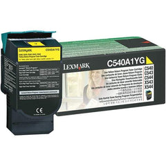 Lexmark - Yellow Toner Cartridge - Use with Lexmark C540n, C543dn, C544dn, C544dtn, C544dw, C544n, C546dtn, X543dn, X544dn, X544dtn, X544dw, X544n, X546dtn - Makers Industrial Supply