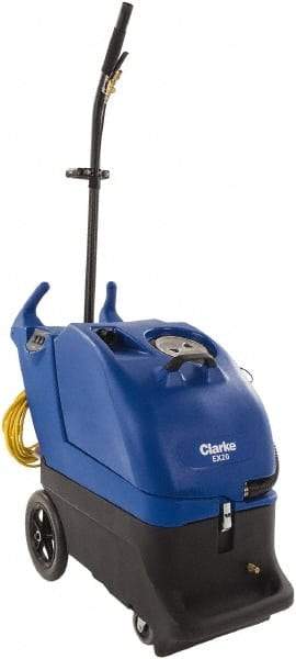 Clarke - 12" Cleaning Width, 140" Water Lift, Walk Behind Portable Carpet Extractor - 12.5 Gal Tank Capacity, 11 Gal Tank Recovery Capacity, 100 Pump psi - Makers Industrial Supply