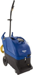 Clarke - 12" Cleaning Width, 140" Water Lift, Walk Behind Portable Carpet Extractor - 12.5 Gal Tank Capacity, 11 Gal Tank Recovery Capacity, 100 Pump psi, Has Heater - Makers Industrial Supply