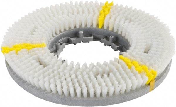 Carlisle - Rotary Brush - 19" Machine, 1-1/2" Trim Length, White Pad, Nylon - Makers Industrial Supply