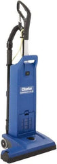 Clarke - Dual Motor Upright Vacuum Cleaner - 17-1/2" Cleaning Width, 9" Amps, Ergonomic Handle - Makers Industrial Supply