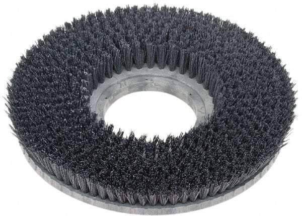 Clarke - 14" Diam Scrubbing Brush - 14" Machine, Black Pad, Polypropylene - Makers Industrial Supply