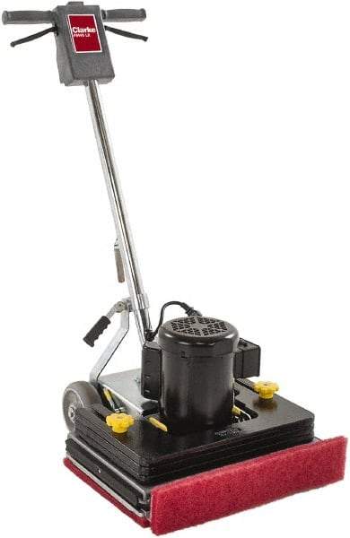 Clarke - 20" Cleaning Width, Electric Multi Purpose Floor Machine - 1.5 hp, 3,450 RPM - Makers Industrial Supply