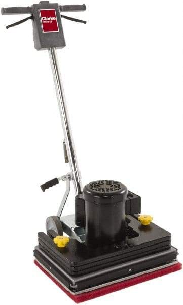 Clarke - 20" Cleaning Width, Electric Multi Purpose Floor Machine - 1.5 hp, 3,450 RPM - Makers Industrial Supply