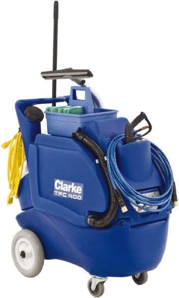 Clarke - 12" Cleaning Width, Electric Multi Purpose Floor Machine - 81" Water Lift, 20 Gal Tank Capacity - Makers Industrial Supply