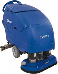 Clarke - 28" Cleaning Width, Battery Powered Floor Scrubber - 0.75 hp, 200 RPM, 23 Gal Tank Capacity - Makers Industrial Supply