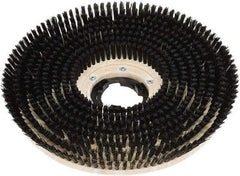 Clarke - 20" Diam Scrubbing Brush - 20" Machine, Black Pad, Polypropylene - Makers Industrial Supply