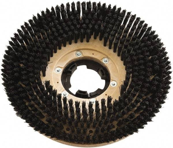 Clarke - 17" Diam Scrubbing Brush - 17" Machine, Black Pad, Polypropylene - Makers Industrial Supply