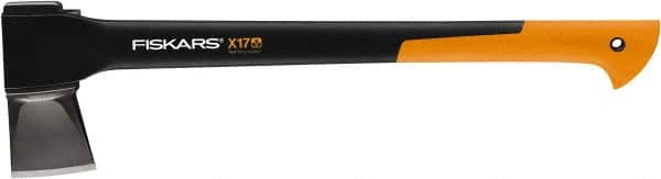 Fiskars - 3 Lb Head Michigan-Style Axe - 27" OAL, Nylon/Fiberglass Composite Comfort Grip Handle - Makers Industrial Supply