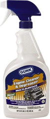 Gunk - Proprietary Formula Engine Cleaner/Degreaser - 32 oz Spray Bottle - Makers Industrial Supply