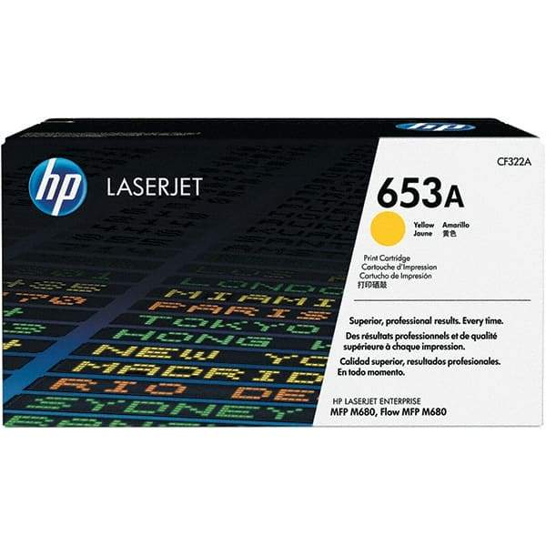 Hewlett-Packard - Yellow Toner Cartridge - Use with HP Color LaserJet Enterprise flow MFP M680z, MFP M680 - Makers Industrial Supply