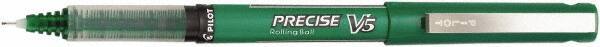 Pilot - Precision Point Roller Ball Pen - Green - Makers Industrial Supply