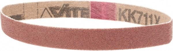 VSM - 1/2" Wide x 12" OAL, 150 Grit, Aluminum Oxide Abrasive Belt - Aluminum Oxide, Fine, Coated, X Weighted Cloth Backing, Wet/Dry, Series KK711X - Makers Industrial Supply