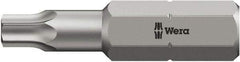 Wera - 5/16" Drive T20 Torx Screwdriver Bit - 4" OAL, Insert Bit - Makers Industrial Supply