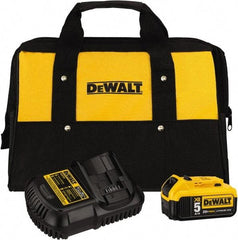 DeWALT - 20 Volt, 1 Battery Lithium-Ion Power Tool Charger - 1 hr to Charge, 20 Volt MAX Batteries Power Source, Battery Included - Makers Industrial Supply