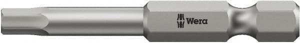 Wera - 0.2188" Hex Bit - 1/4" Hex Drive, 6" OAL - Makers Industrial Supply