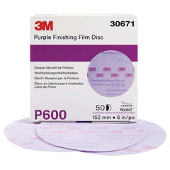 3M - Hook & Loop Discs Abrasive Type: Film Disc Disc Diameter (Inch): 6 - Makers Industrial Supply