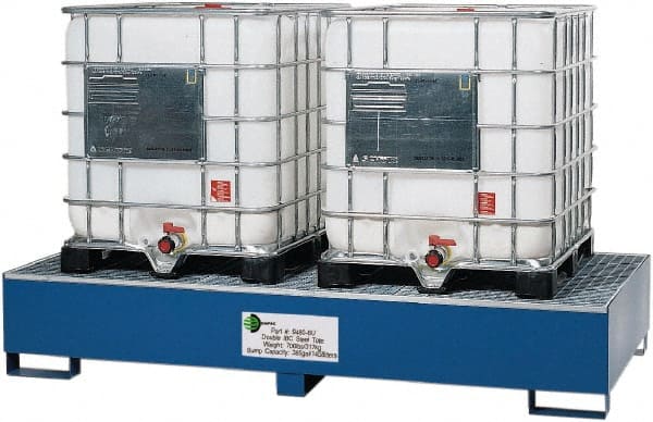 Enpac - IBC Sumps, Platforms & Decks Type: IBC Pallet Number of Totes: 2 - Makers Industrial Supply