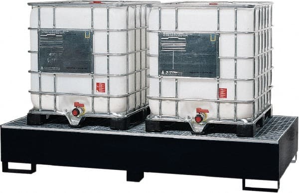 Enpac - IBC Sumps, Platforms & Decks Type: IBC Pallet Number of Totes: 2 - Makers Industrial Supply