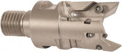 Millstar - VCGT Series ASOC, Right Hand Cut, 50mm Head Length, Modular Milling Cutting Unit Head - 32mm Cutting Diam, 1/8" Depth of Cut, Universal Insert Size - Makers Industrial Supply