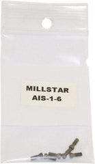 Millstar - Torx Insert Screw for Indexable Milling Cutters & Modular Heads - M12 Thread, Industry Std AIS-1-6, For Use with End Mills & Milling Heads - Makers Industrial Supply