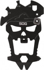 SOG Specialty Knives - 12 Piece, Multi-Tool Set - Black, 2-1/4" OAL, 2-1/4" Closed Length - Makers Industrial Supply