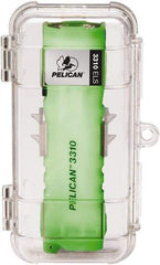 Pelican Products, Inc. - White LED Bulb, 234 Lumens, Industrial/Tactical Flashlight - Yellow Plastic Body, 3 AA Alkaline Batteries Included - Makers Industrial Supply