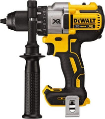 DeWALT - 20 Volt 1/2" Chuck Pistol Grip Handle Cordless Drill - 0-2000 RPM, Keyless Chuck, Reversible, Lithium-Ion Batteries Not Included - Makers Industrial Supply