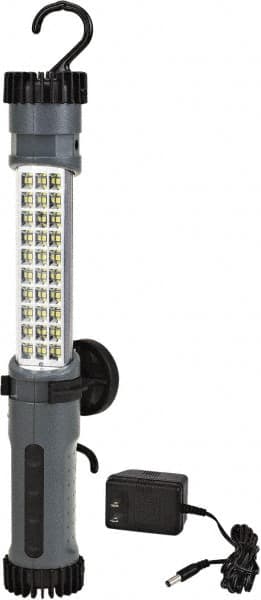 Value Collection - 3.6 Volts, 300 Lumens, Cordless Work Light - Gray/Black, 5 hr Run Time - Makers Industrial Supply