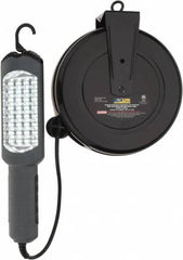 Value Collection - 120 Volt, 1,440 Watt, Electric, LED Portable Drop Light Work Light - 30' Cord, 1 Head, 450 Lumens, ABS - Makers Industrial Supply