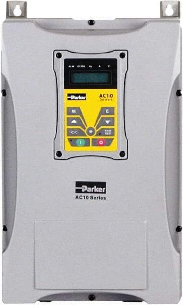 Parker - Three Phase, 230 Volt, 2 hp, Variable Frequency Drive - 7.87" Wide x 7.8" Deep x 16.22" High, IP66 - Makers Industrial Supply